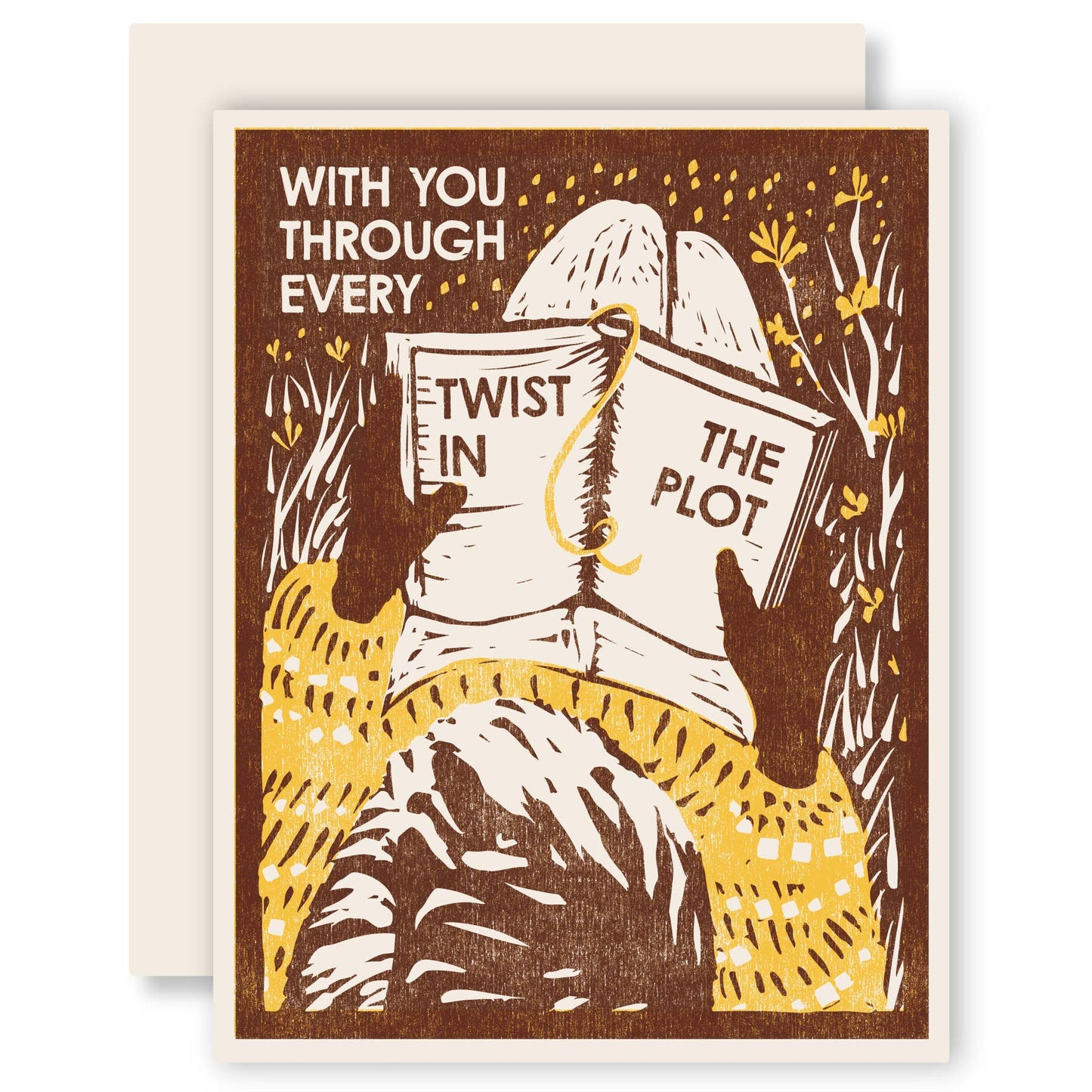 Friendship Greeting Card ~ Every Twist in the Plot