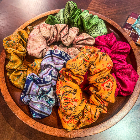 Silk Scrunchies