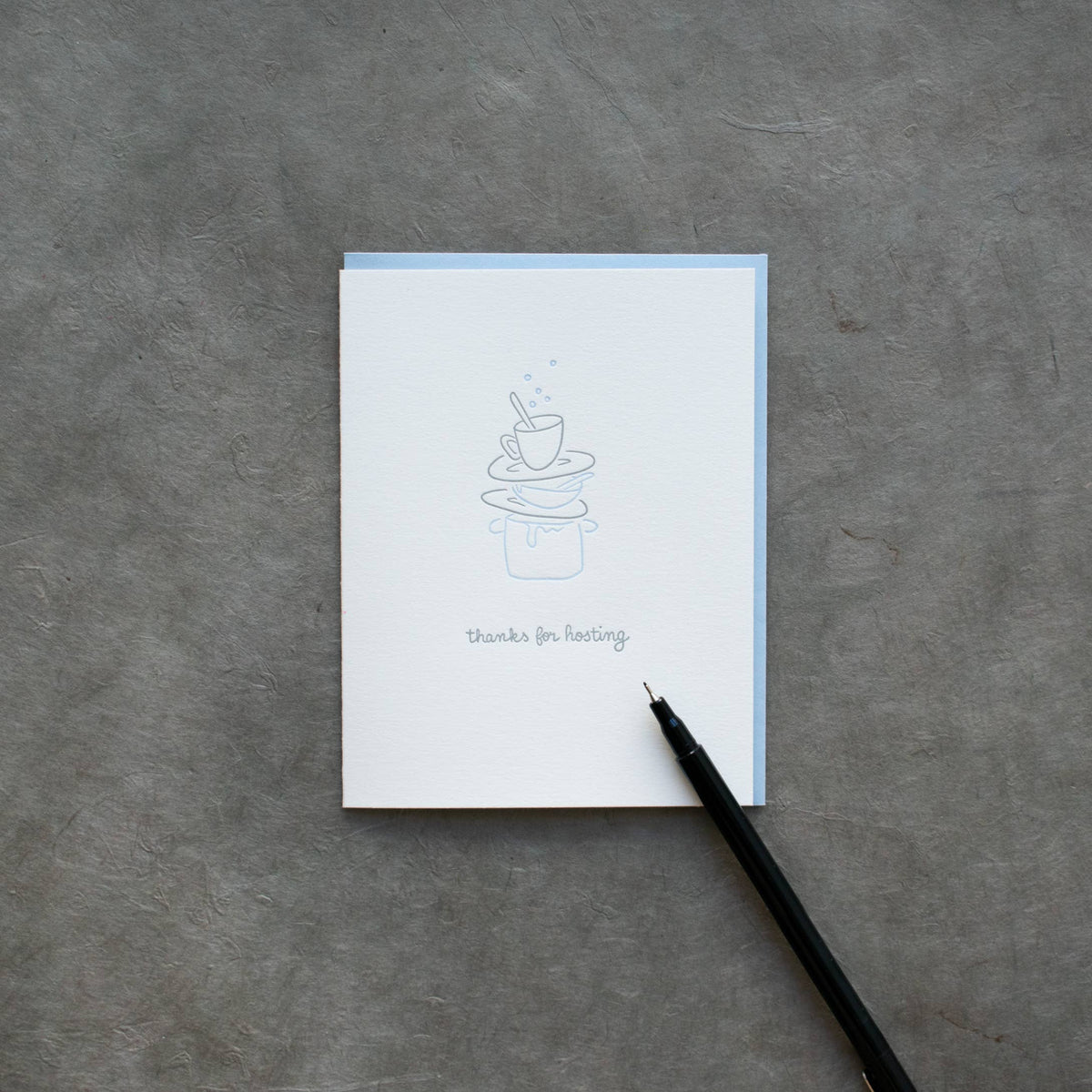 Appreciation Greeting Card ~ Thanks For Hosting