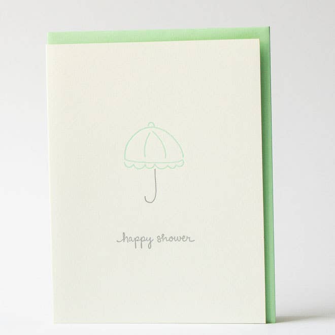 Pregnancy Greeting Card ~ Happy Shower