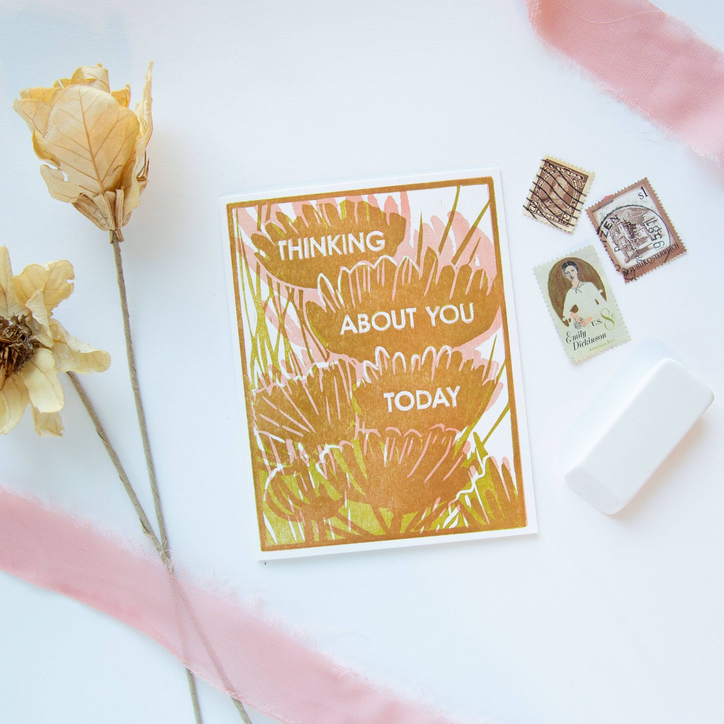 Sympathy Greeting Card ~ Thinking About You Today