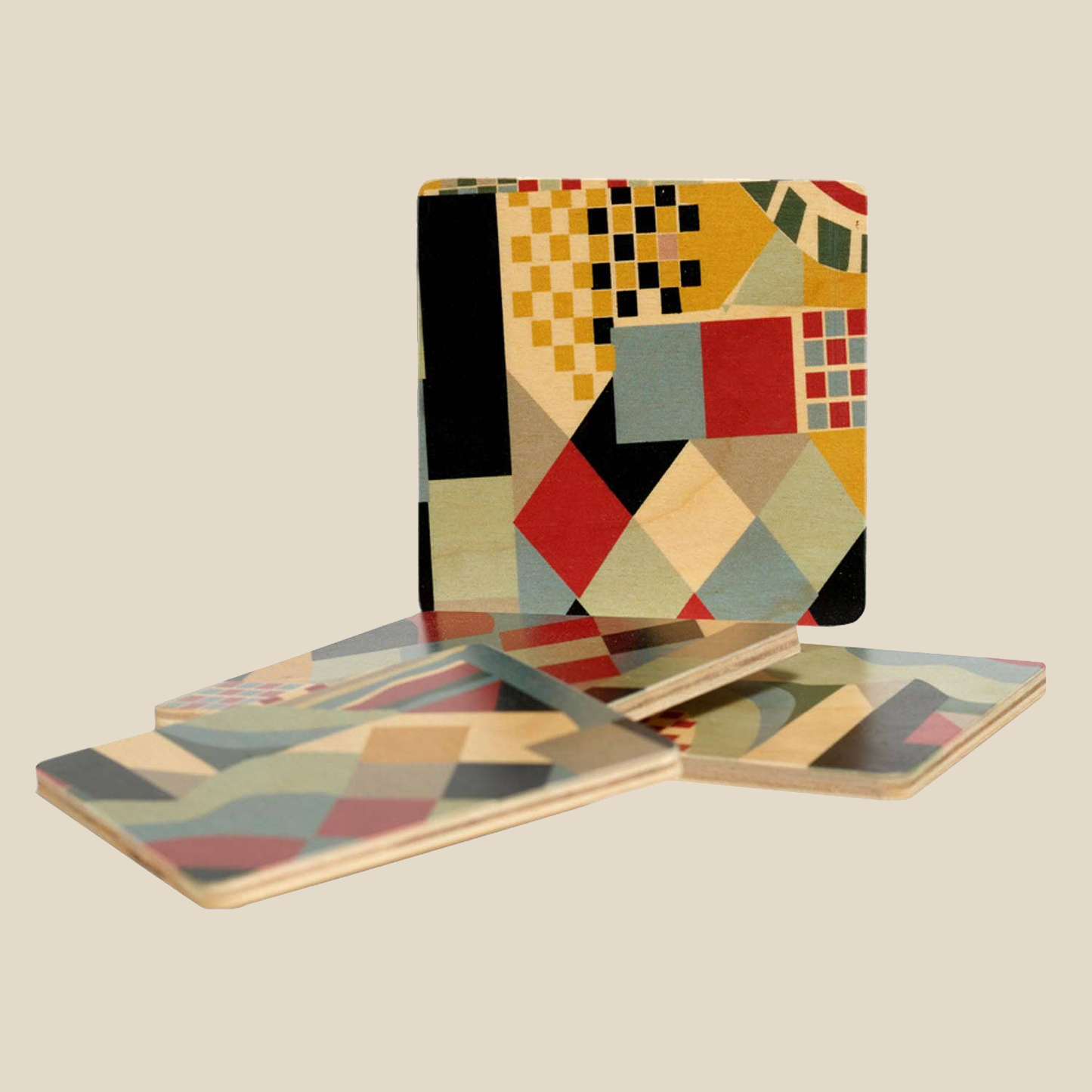 Coasters (Set of Four) ~ Paloma Rust
