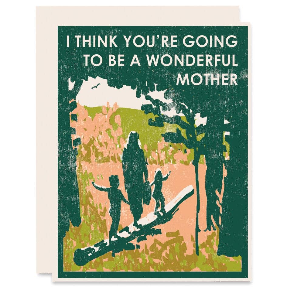 New Baby Greeting Card ~ Wonderful Mother