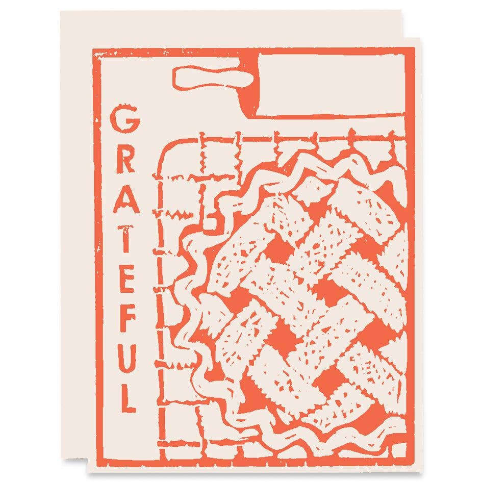 Appreciation Greeting Card ~ Grateful of Pie