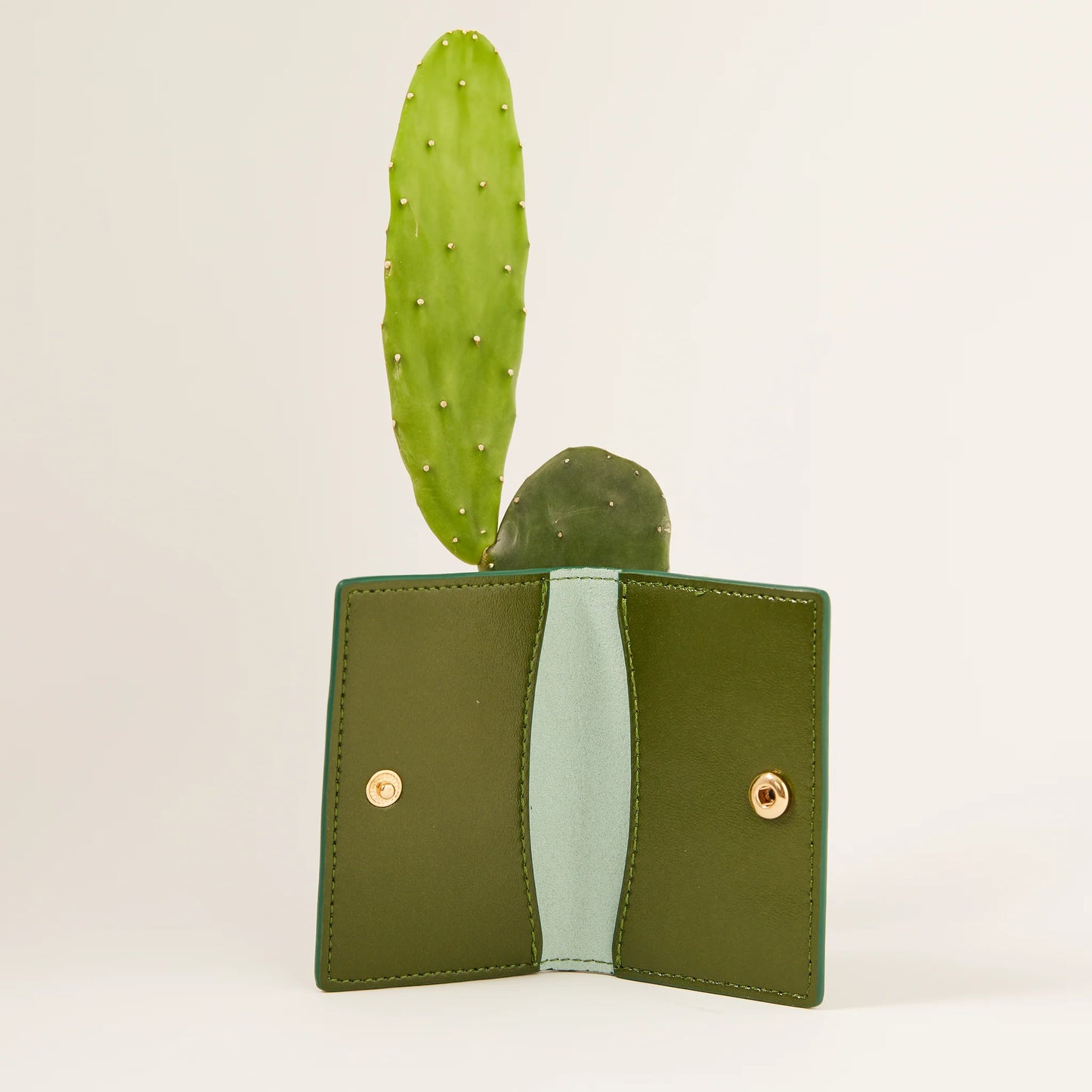 Cactus Leather Bifold Cardholder