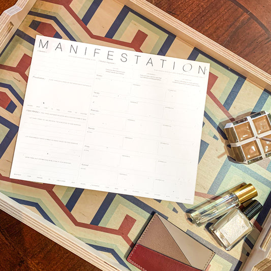 Wilde house paper manifestation pad