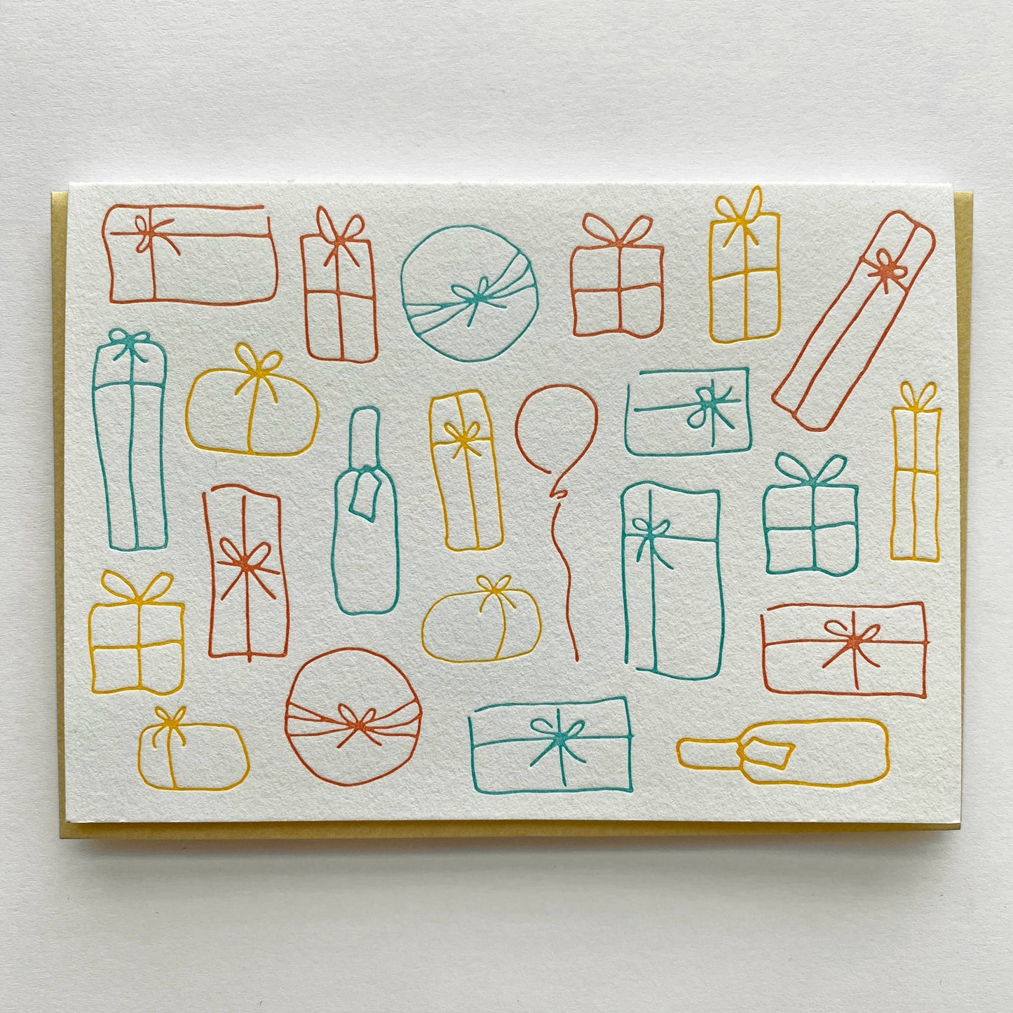 Blank Note Card ~ Presents!