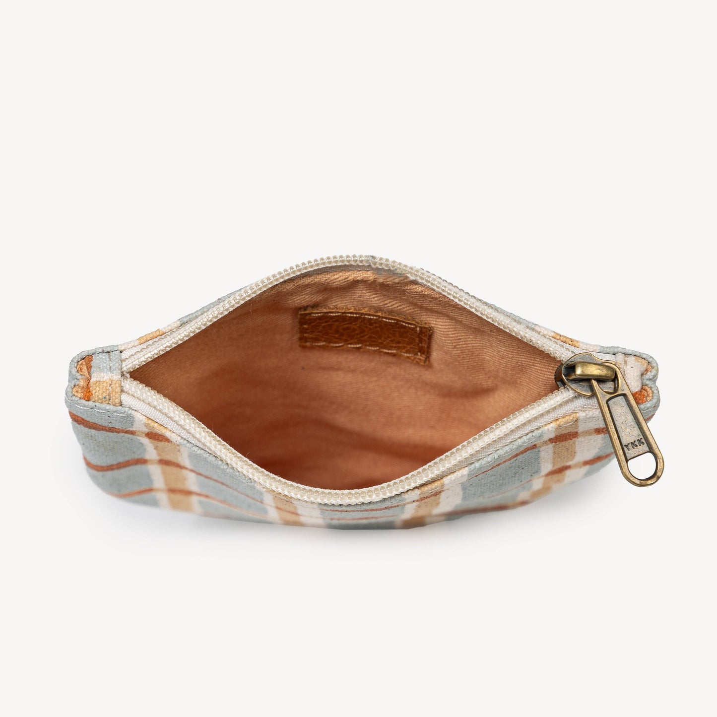 Half Moon Pouch ~ Powder Plaid