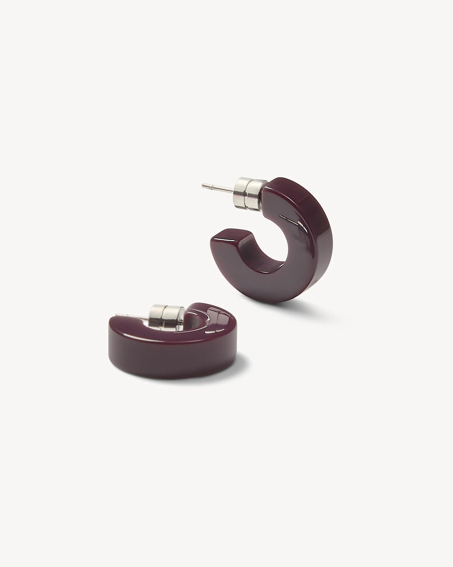 Muse Hoops ~ Royal Peony
