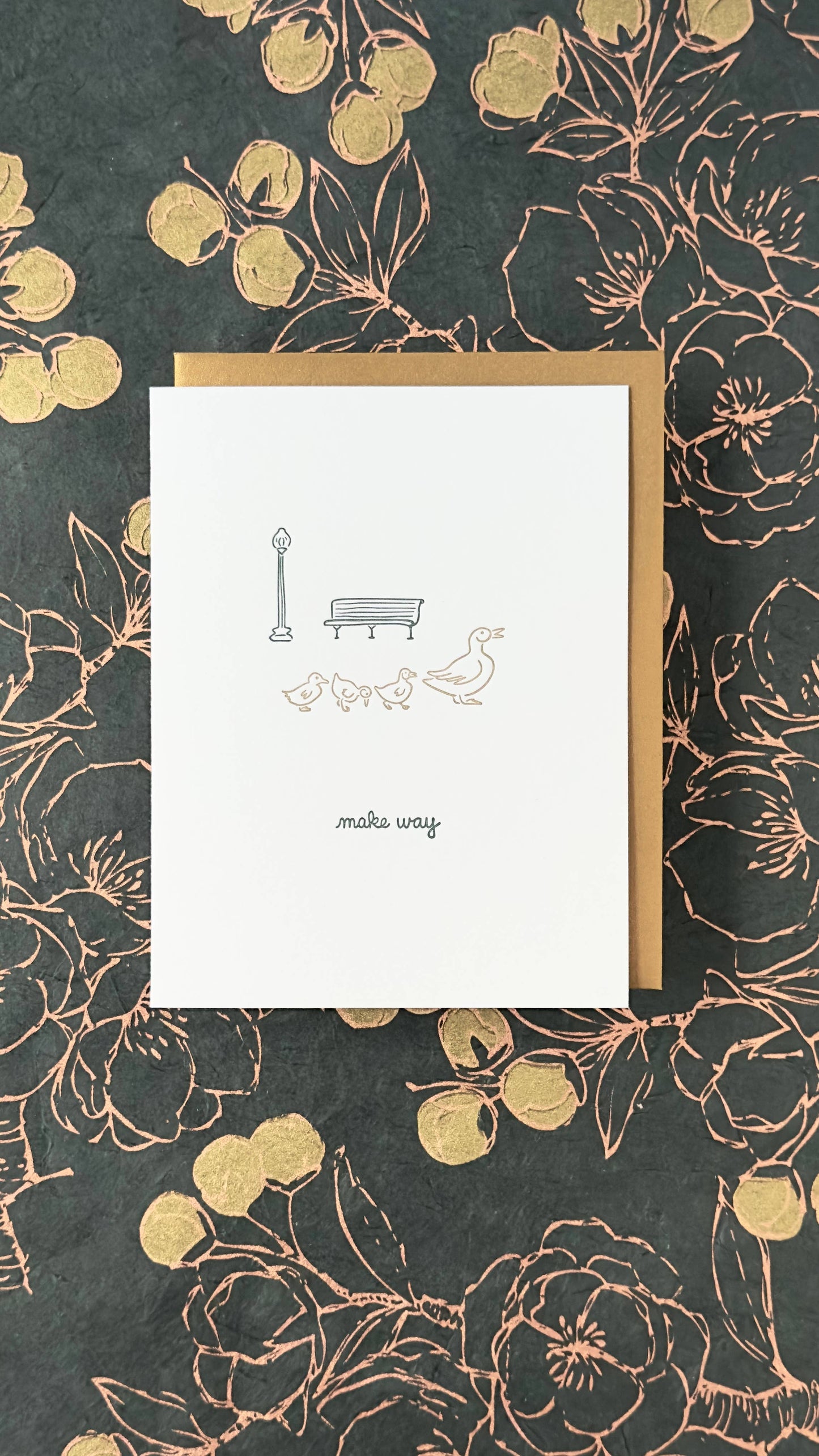 Pregnancy Greeting Card ~ Make Way