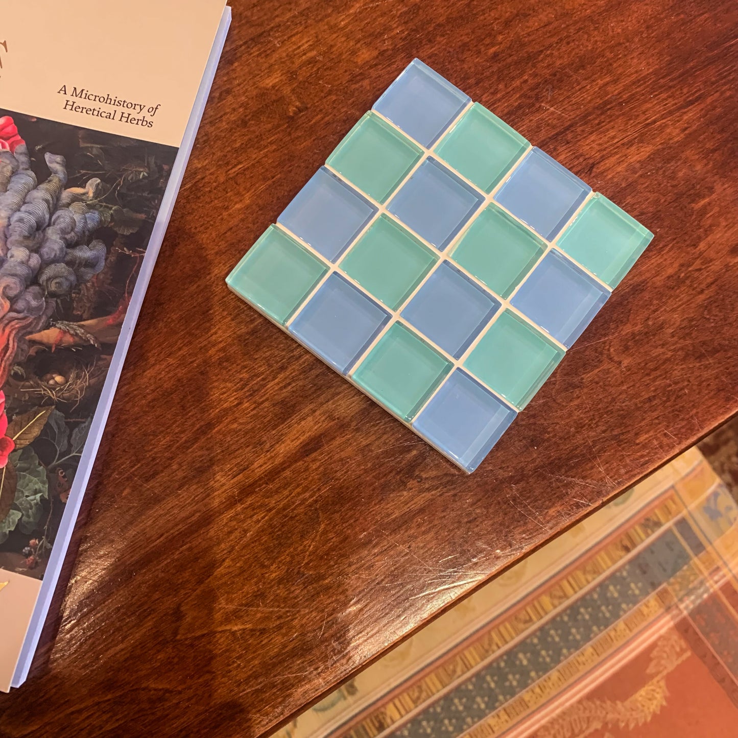 Glass Tile Coaster ~ Summer Dream