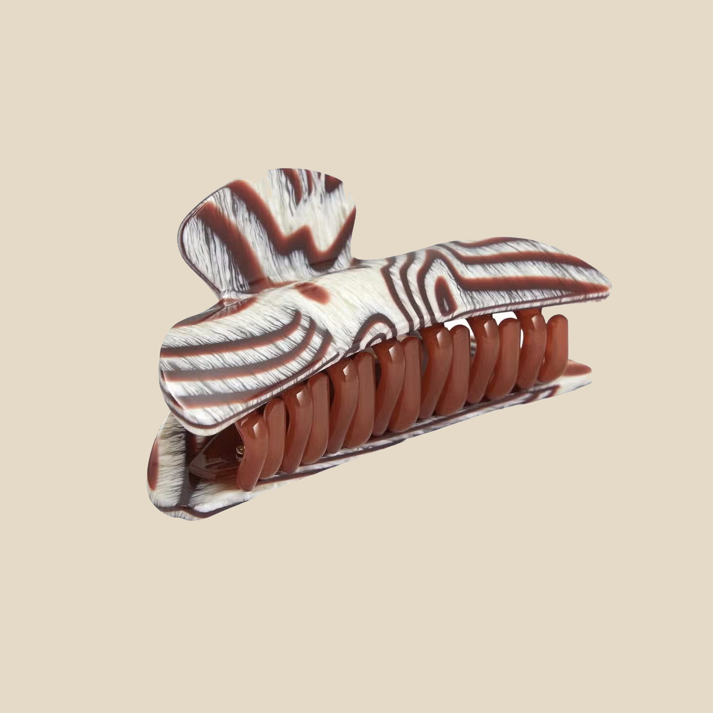 Hair Claw ~ Canyon Brown