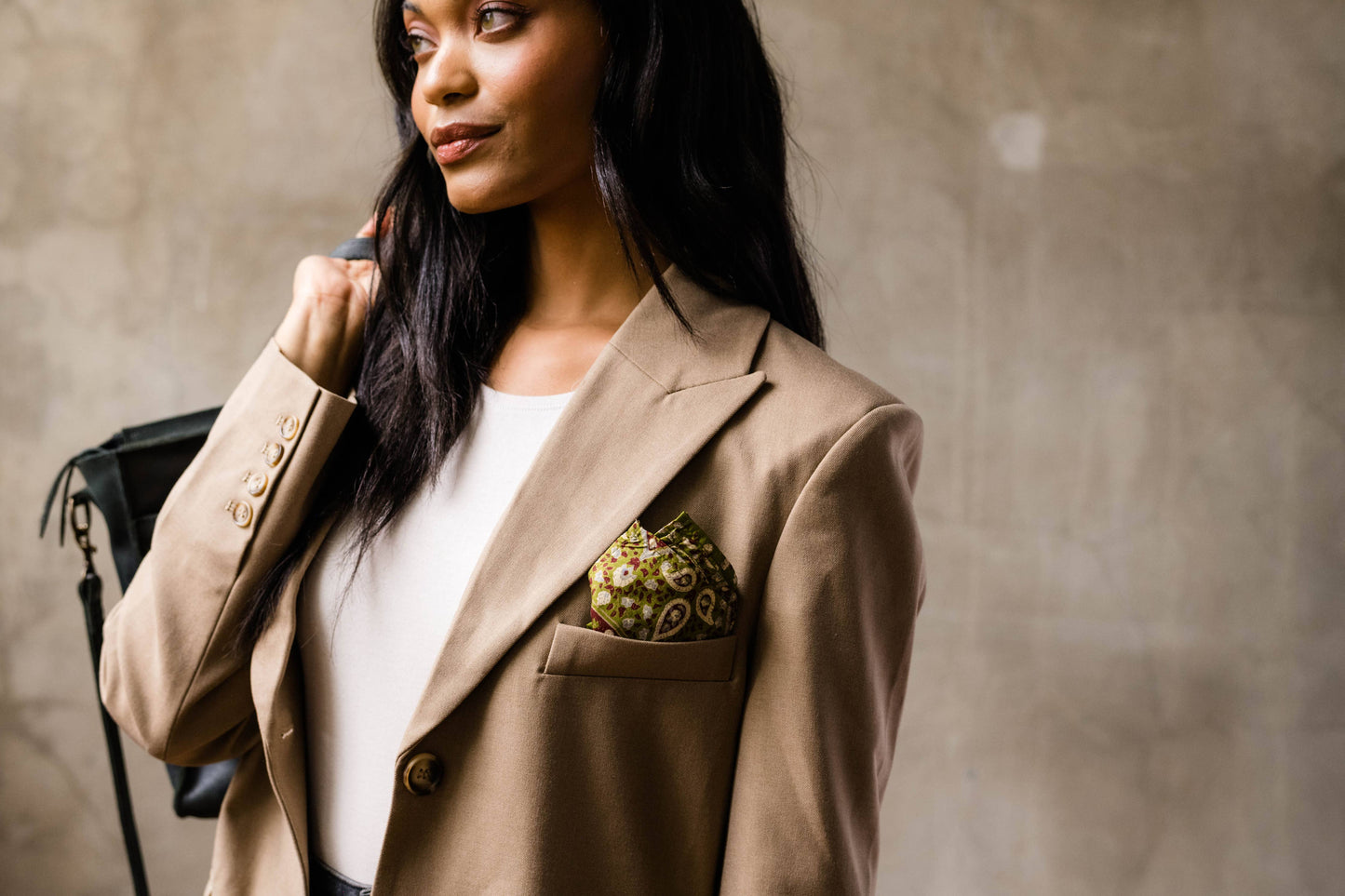 Vintage Silk Pocket Square