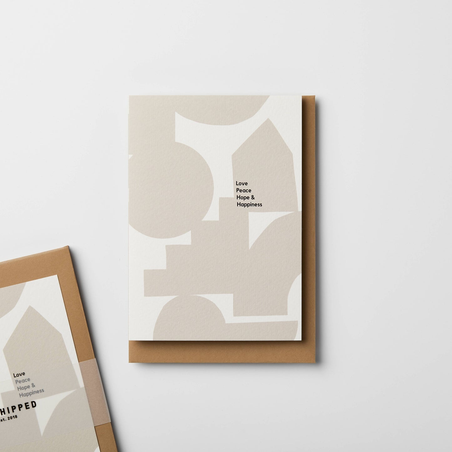 Holiday Greeting Card ~ Love, Peace, Hope, Hapiness