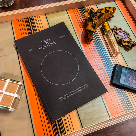 Wilde house paper night routine guided journal