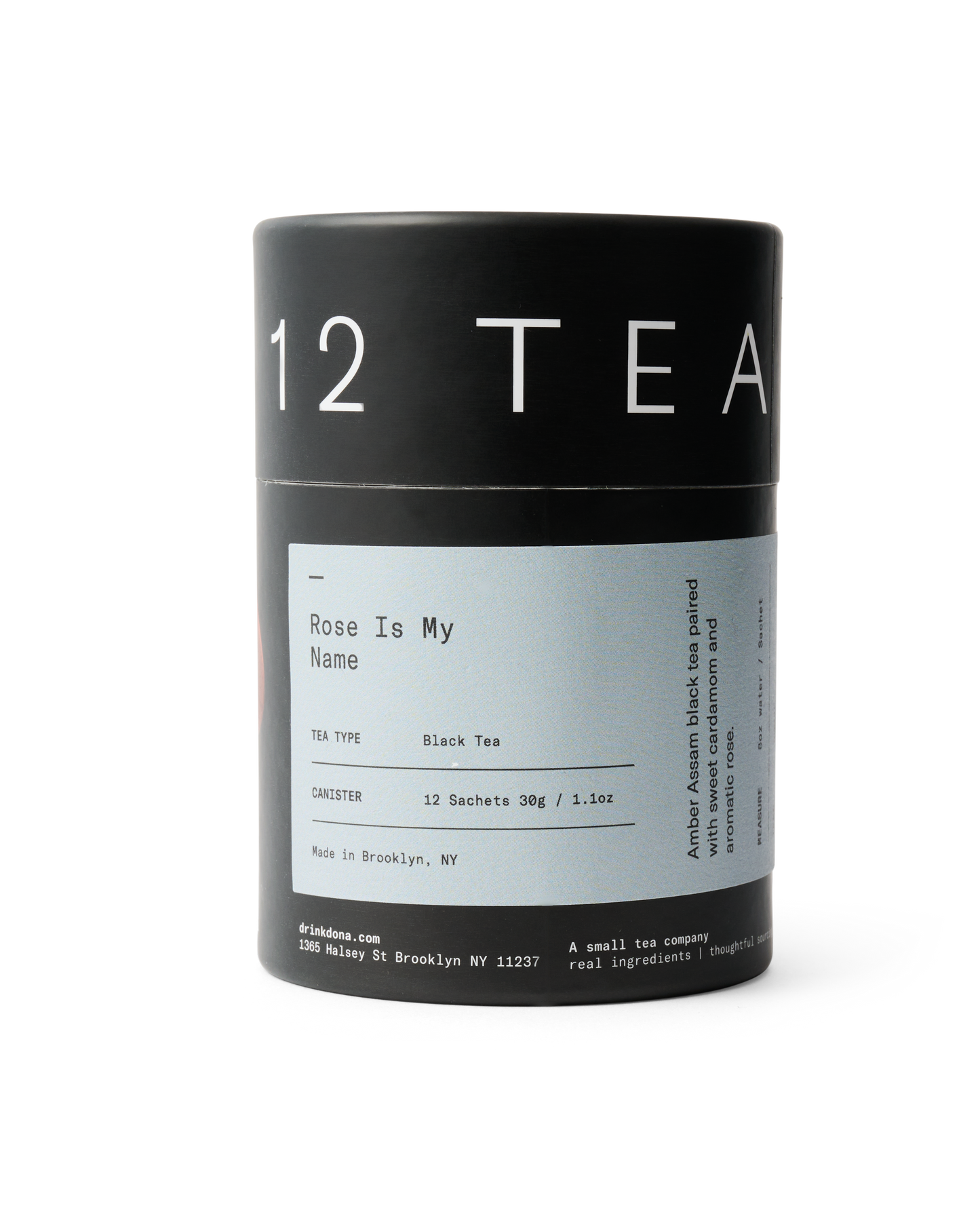 Black Tea Sachets ~ Rose is My Name