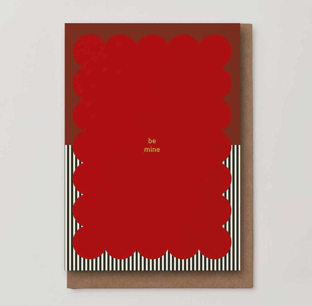 Romantic Greeting Card ~ Be Mine