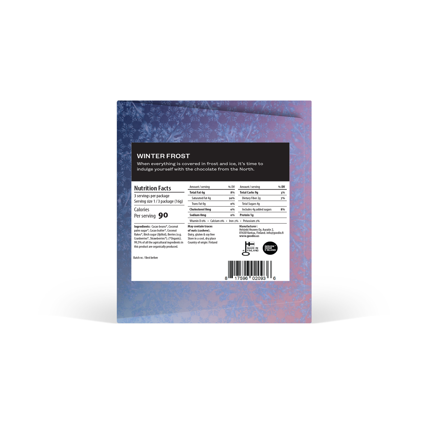 Chocolate 49% ~ Winter Frost