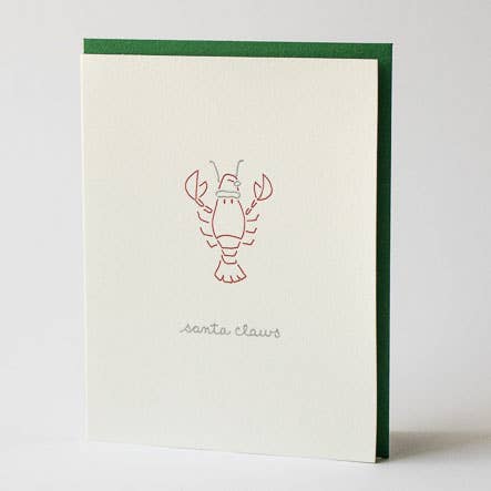 Christmas Card ~ Santa Claws