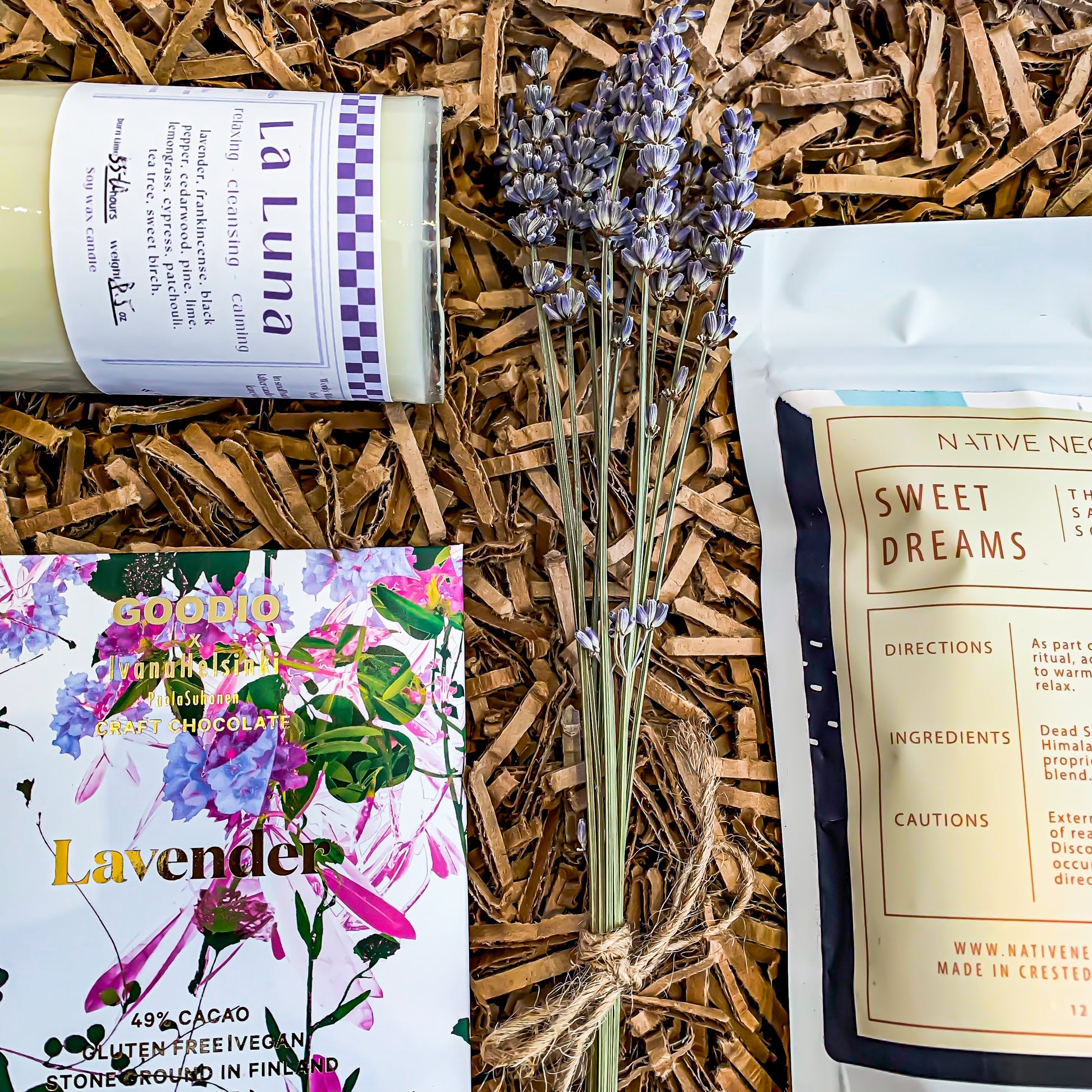 Lavender Self Care Gift Box
