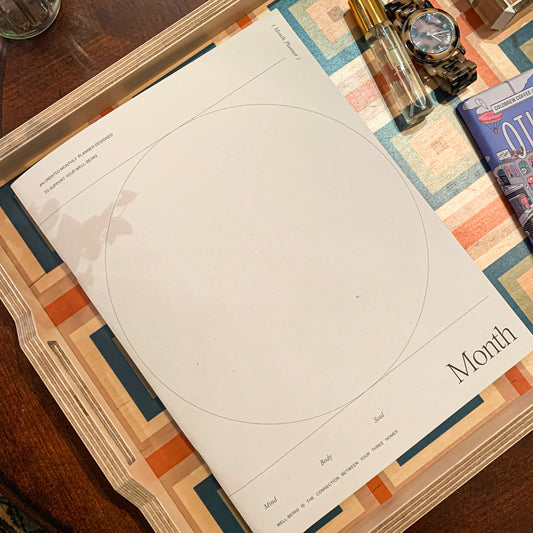 Wild house paper monthly planner