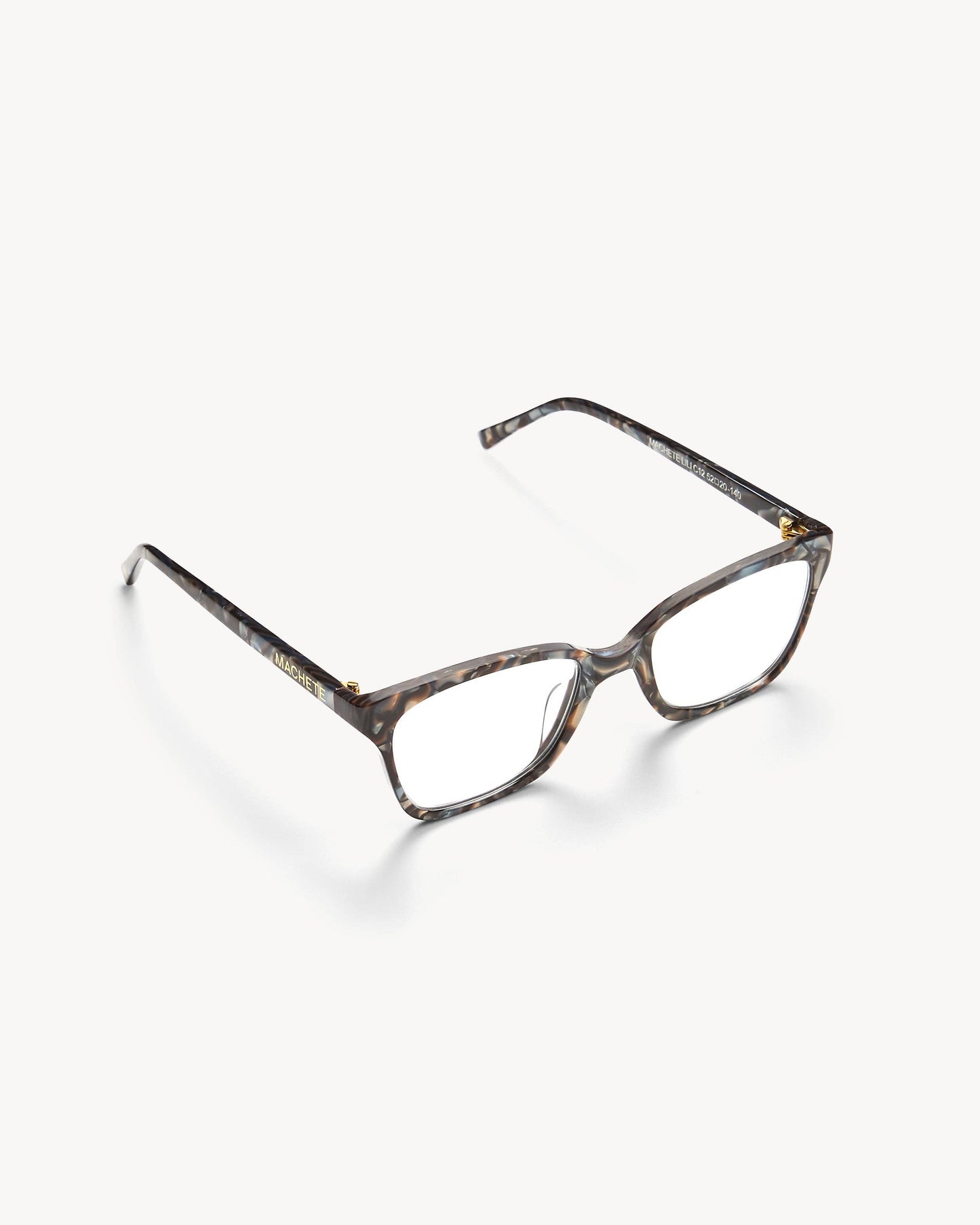 Lili Glasses ~ Blue Horn