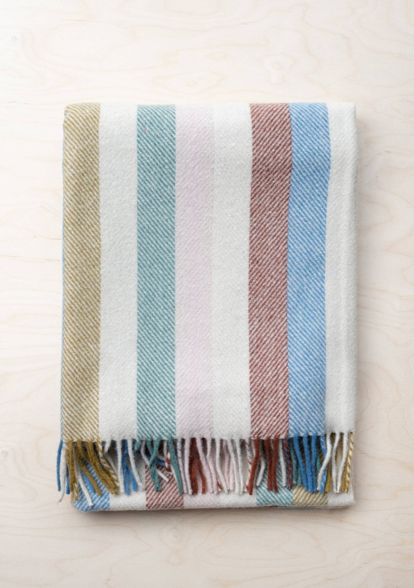 House Blanket ~ Rainbow Stripe