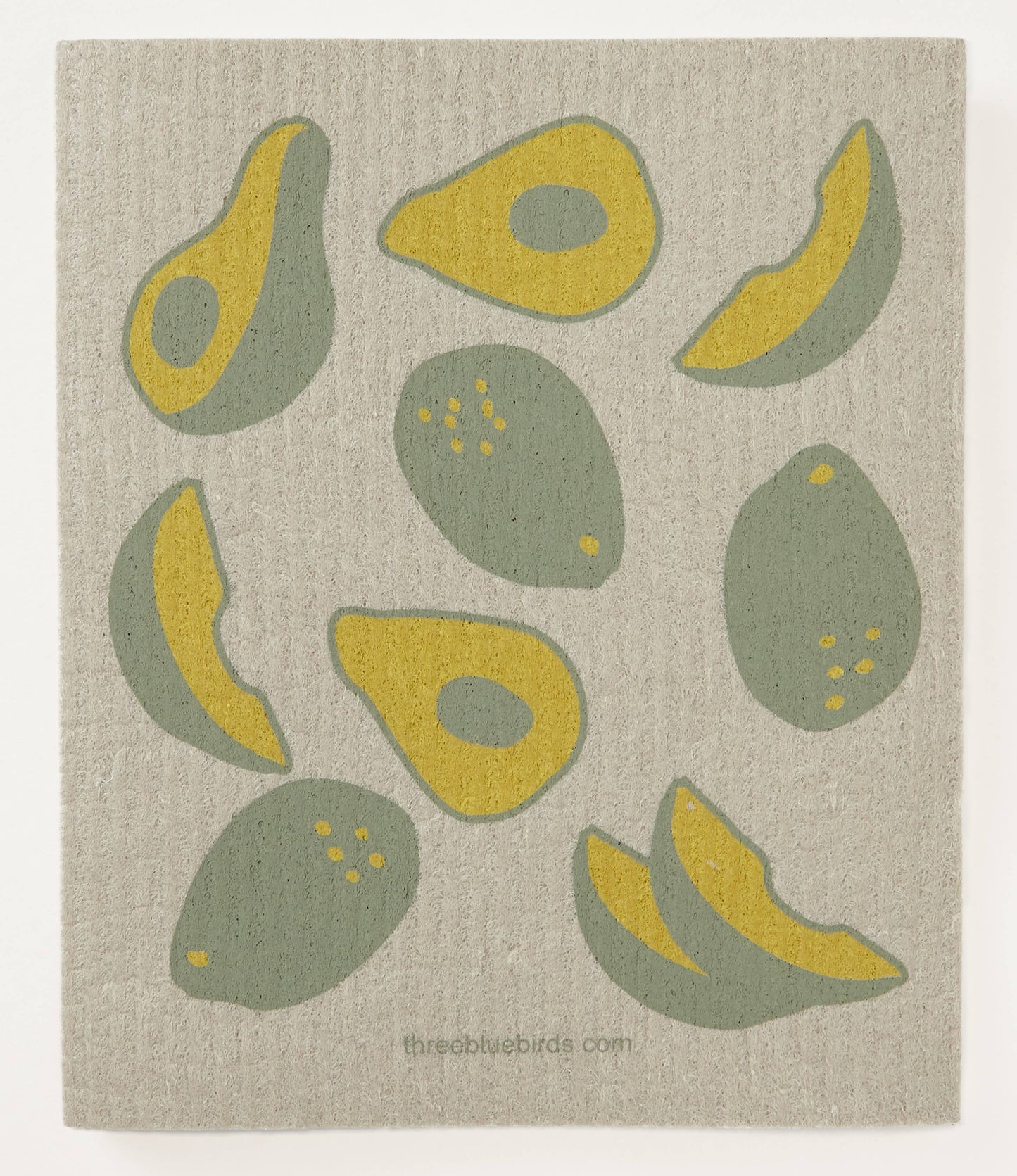 Swedish Dishcloth ~ Avocadoes