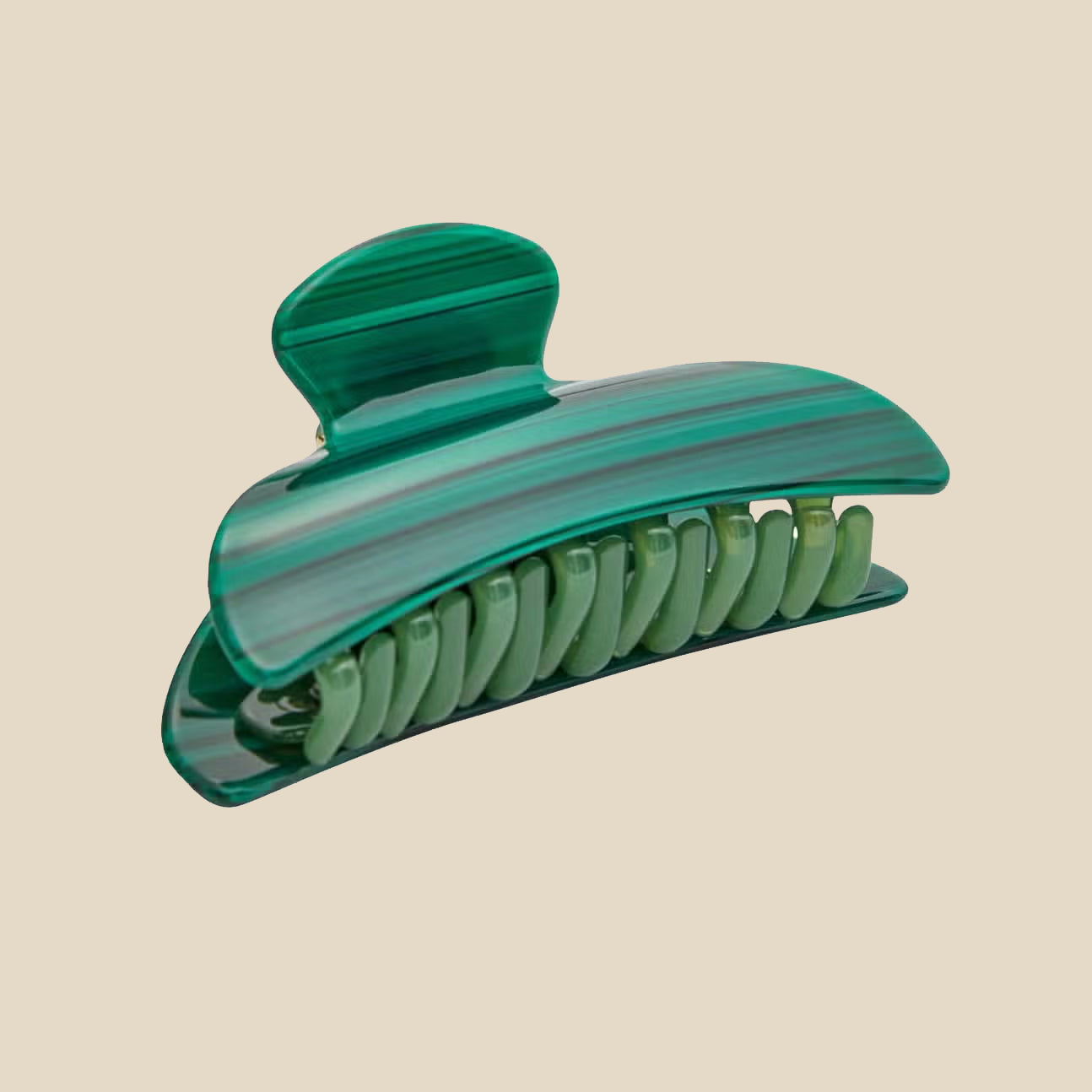 Hair Claw ~ Malachite