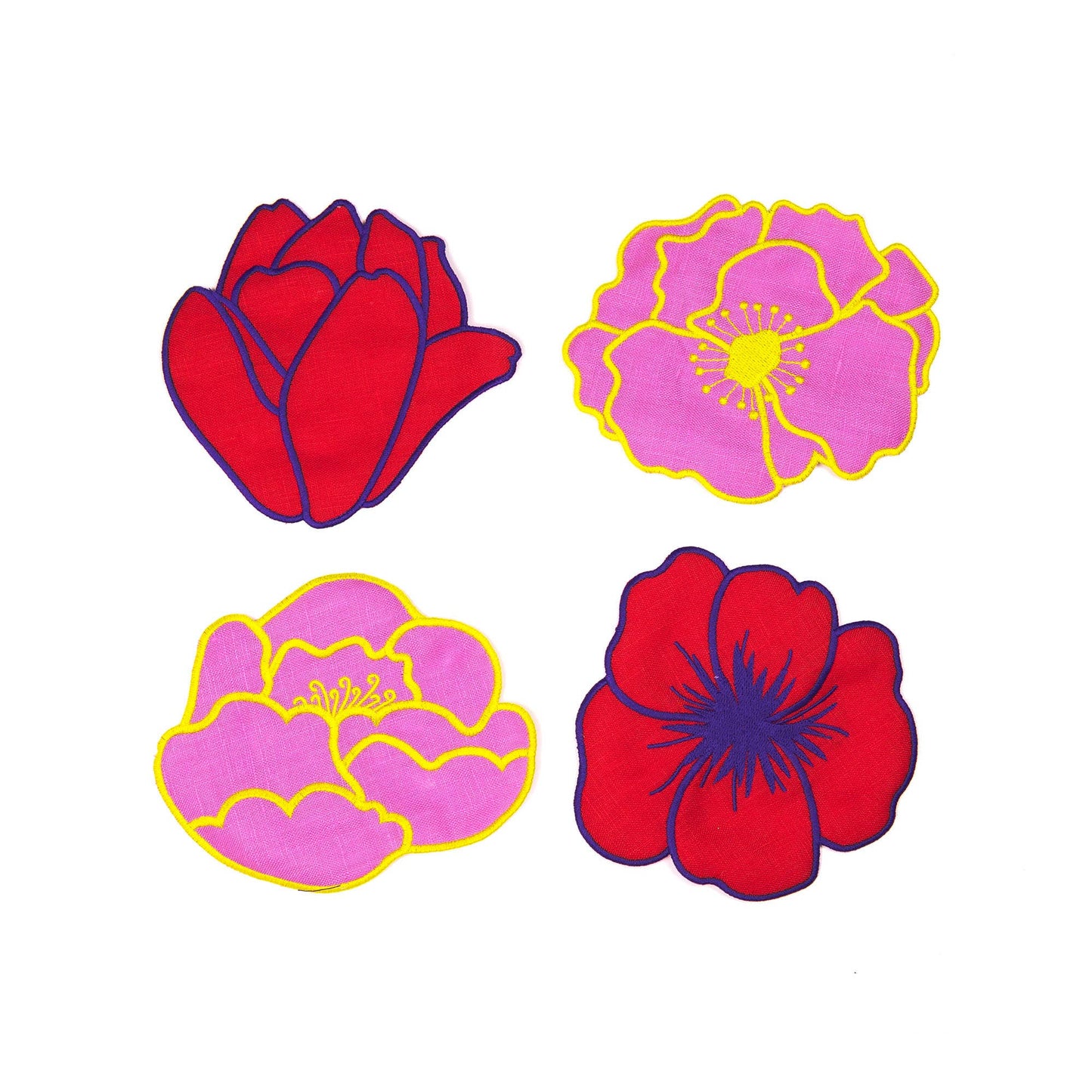 Cocktail Napkins ~ Flower