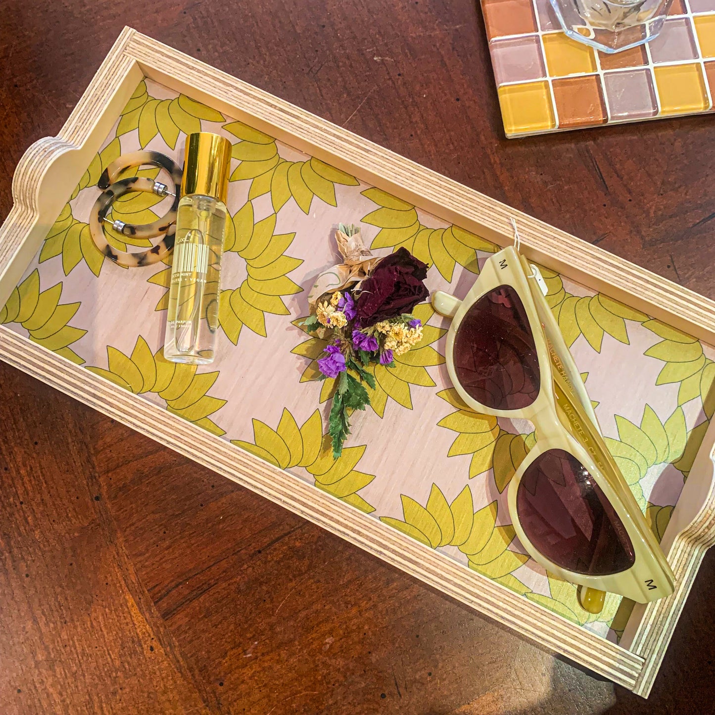 Mini Tray ~ Daisy Lavender