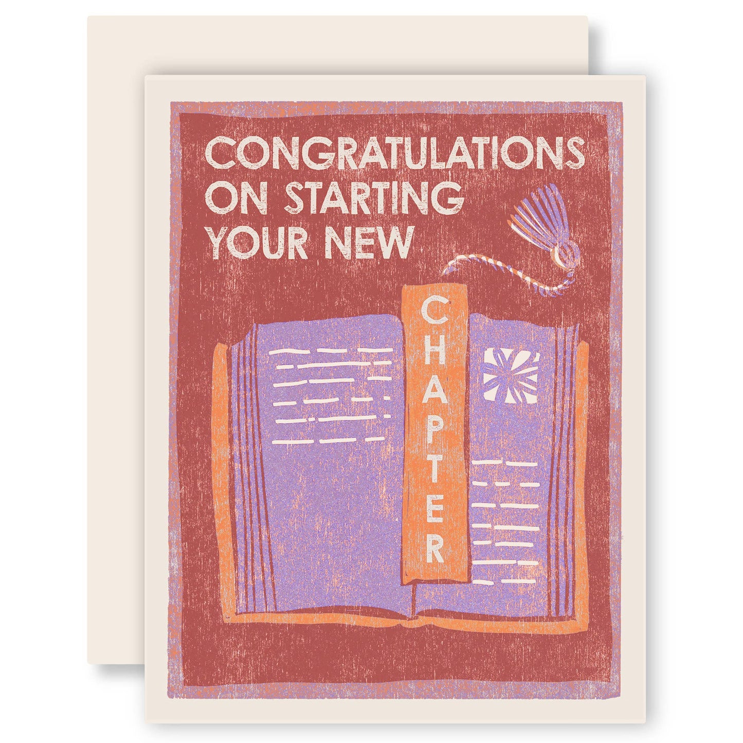 Congratulations Greeting Card ~ New Chapter