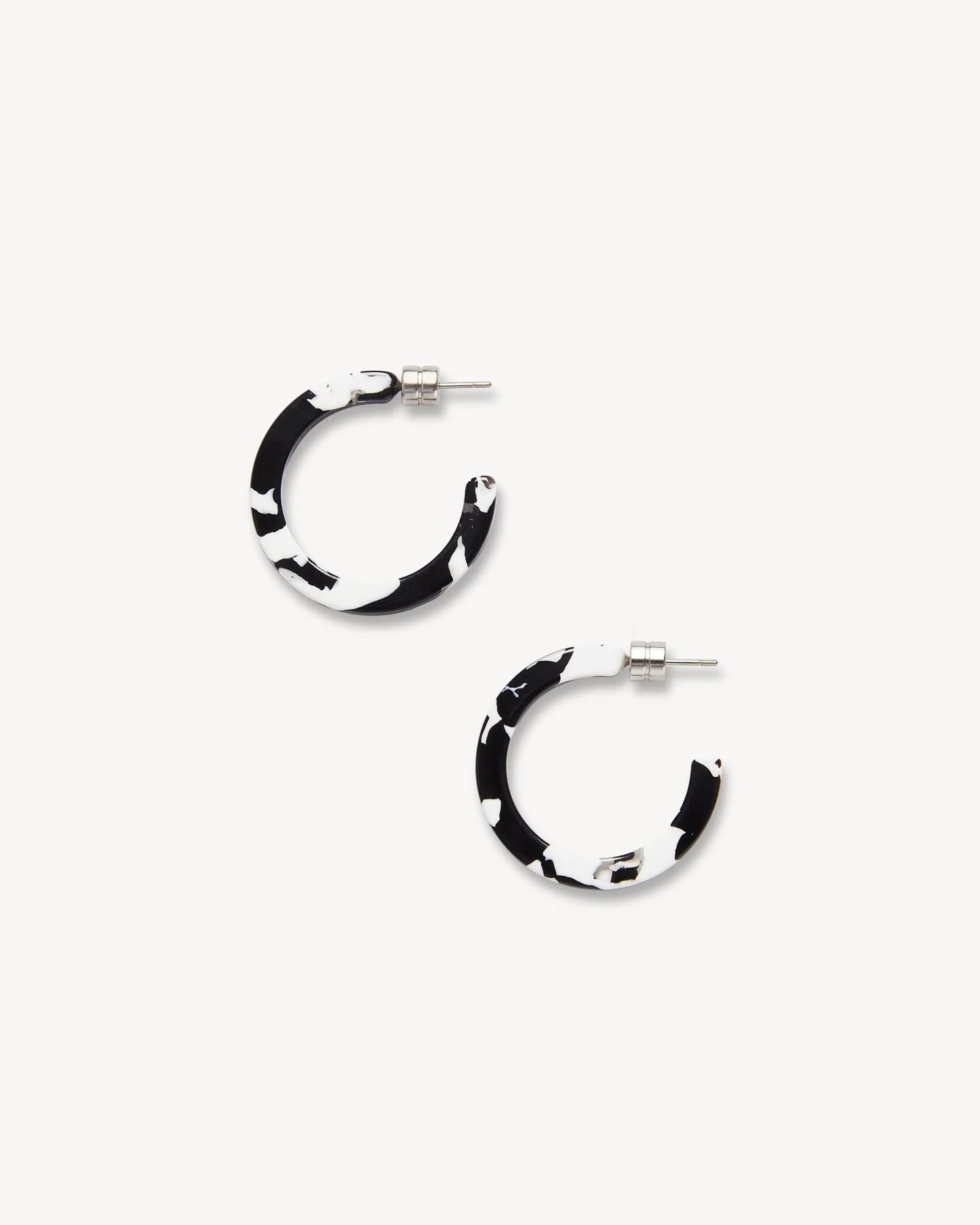 Mini Hoops ~ Noir
