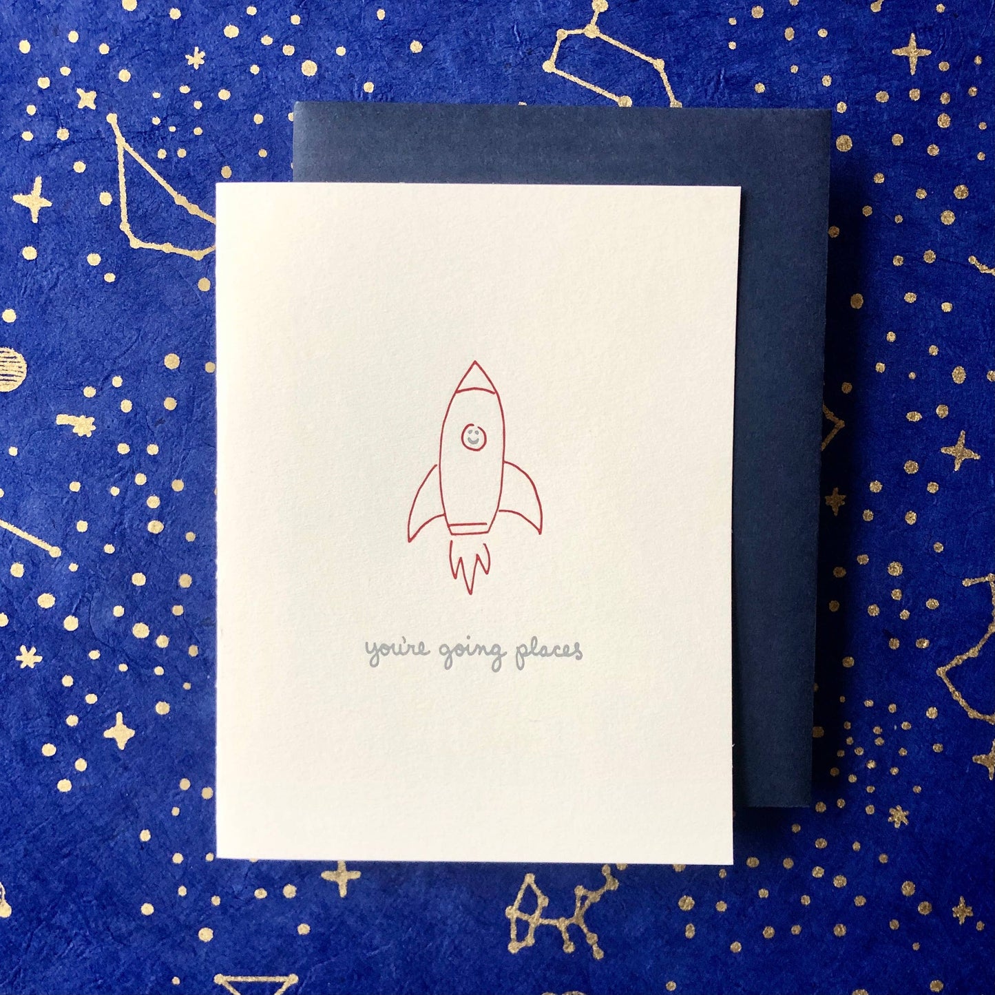 Celebratory Greeting Card ~ You're Going Places