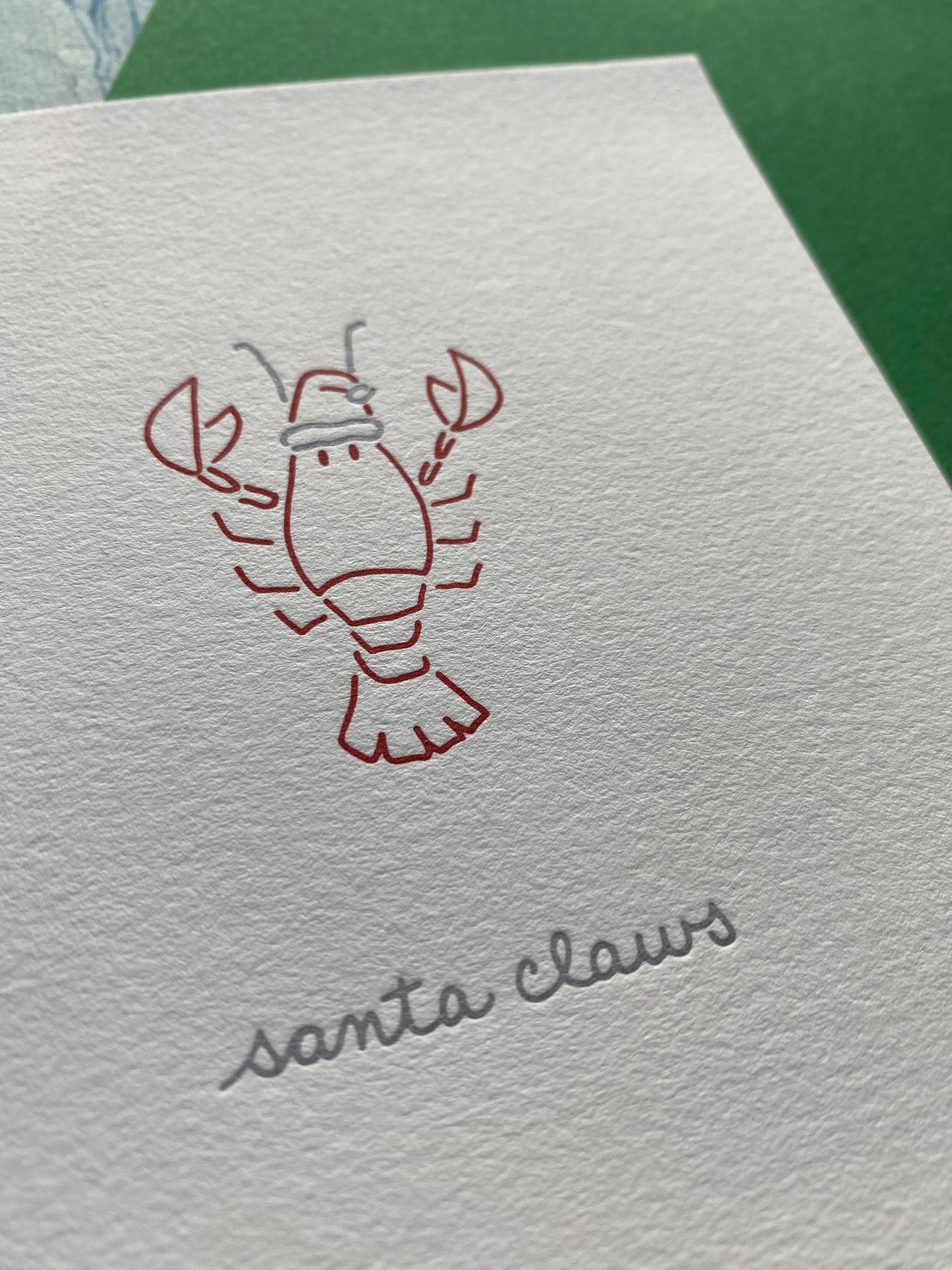 Christmas Card ~ Santa Claws