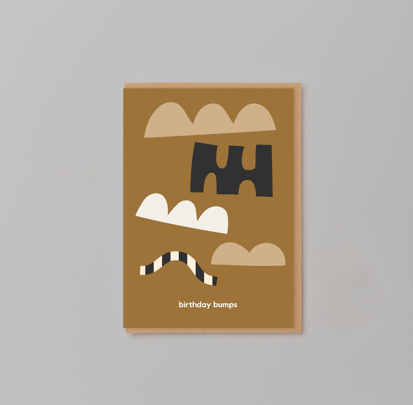 Birthday Greeting Card ~ Birthday Bumps