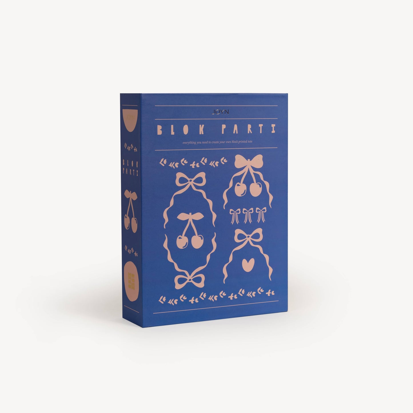 Block Printing Kit (Tote Bag) - Cherry Bow