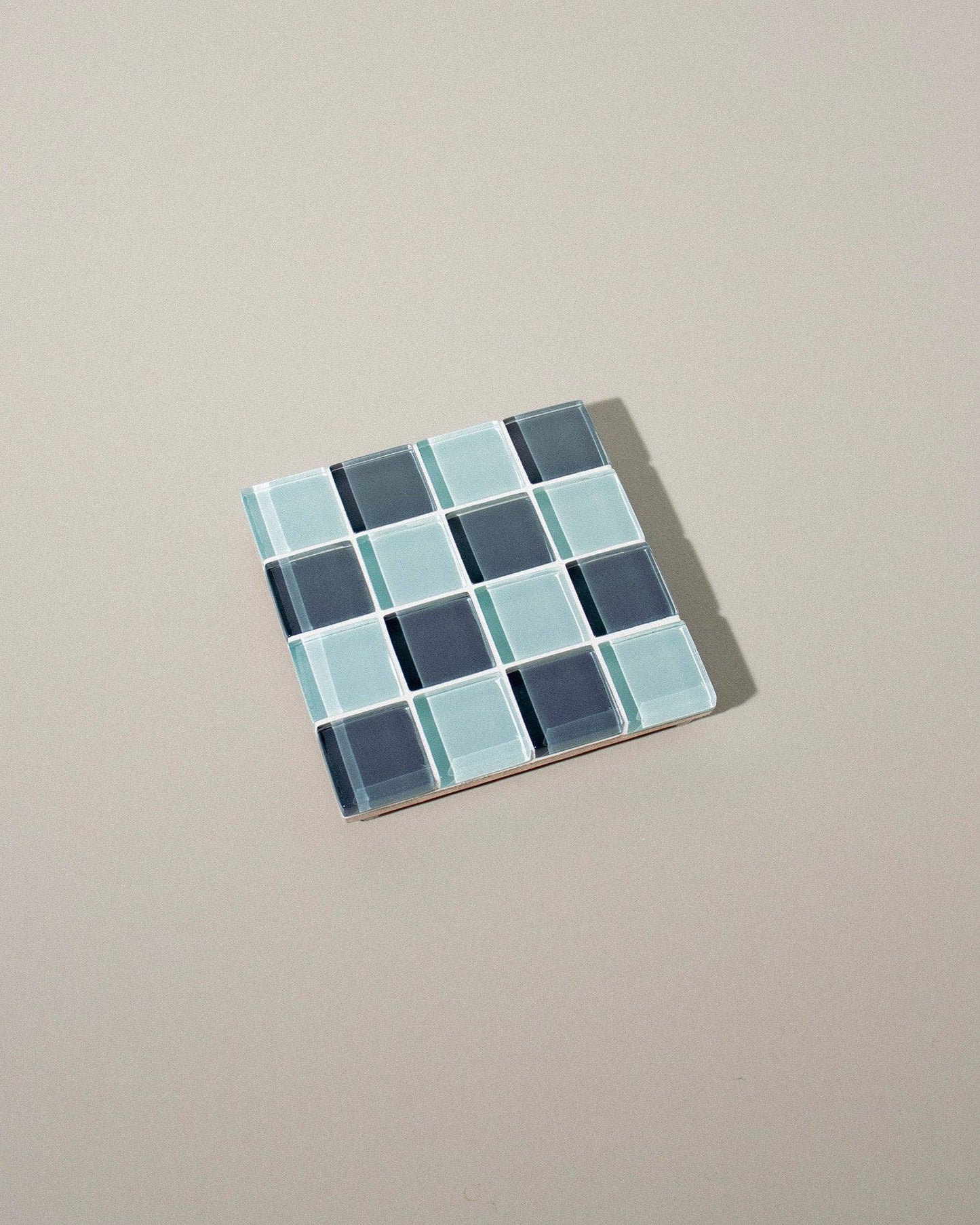 Glass Tile Coaster ~ Mermaid
