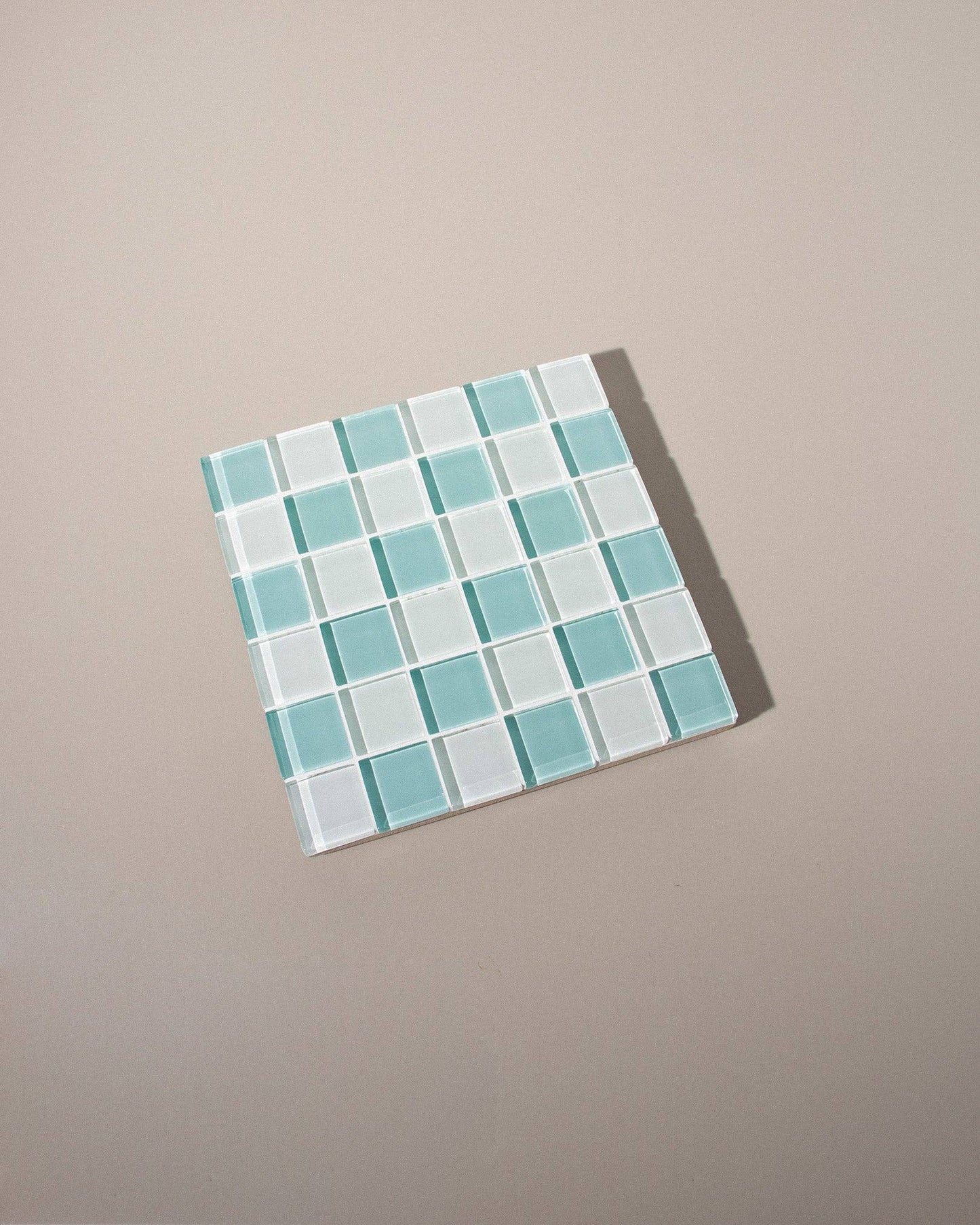Square Glass Tile Tray ~ Day Dreamer
