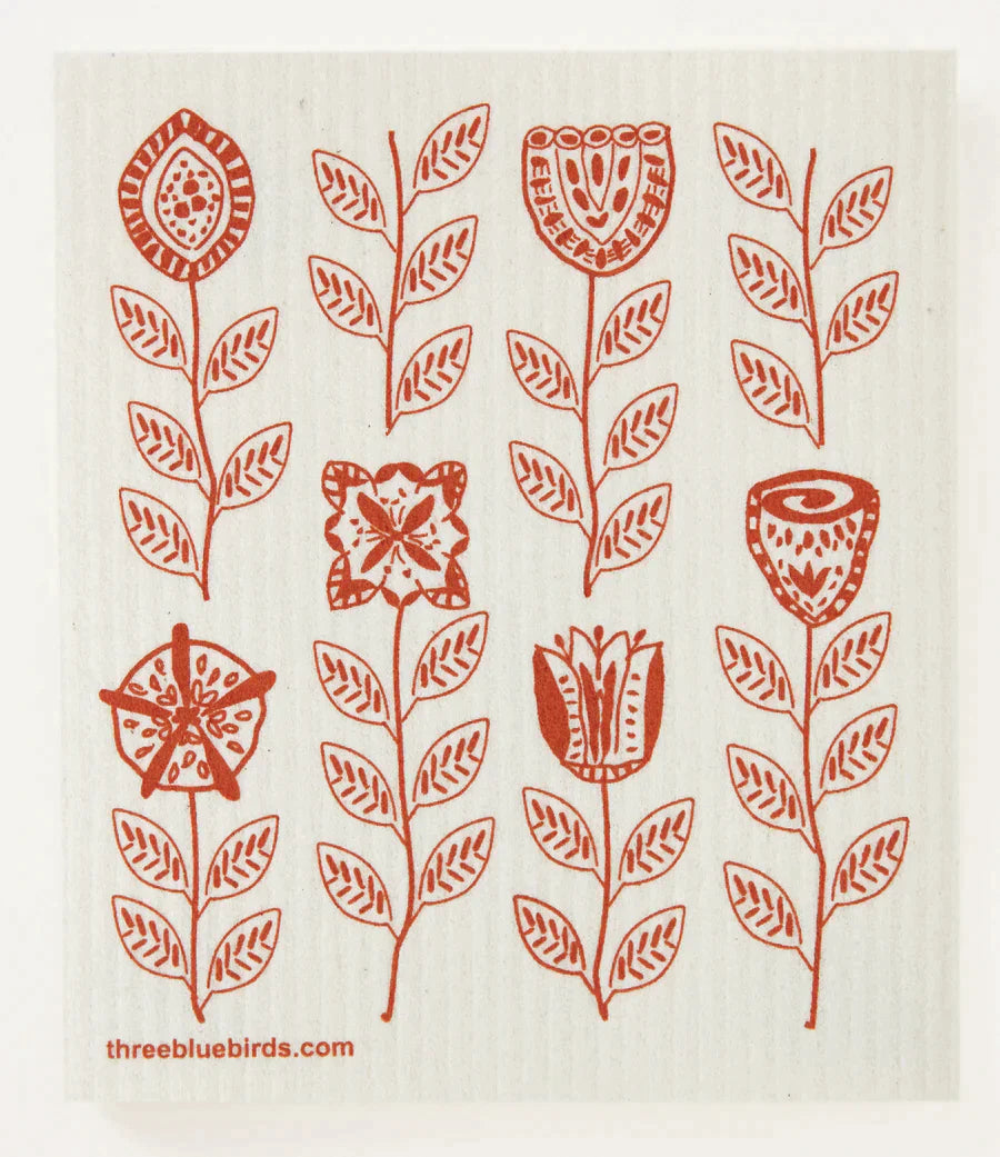 Swedish Dishcloth ~ Garden