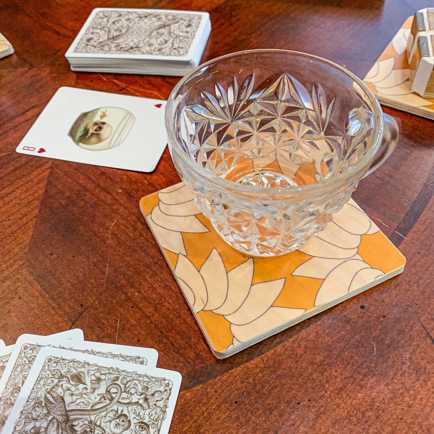 Coasters (Set of Four) ~ Daisy Yellow