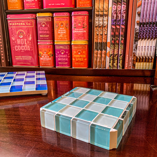 Glass Tile Cube ~ Day Dreamer