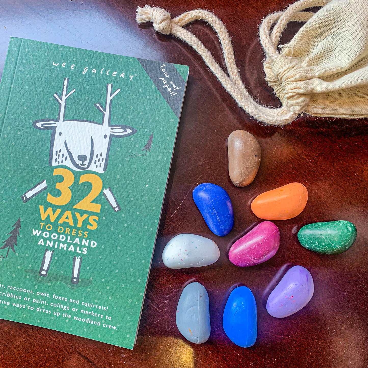 Coloring Book ~ 32 Ways to Dress Woodland Animals