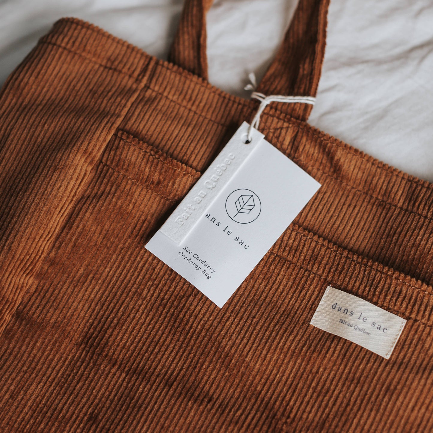 Large Corduroy Bag