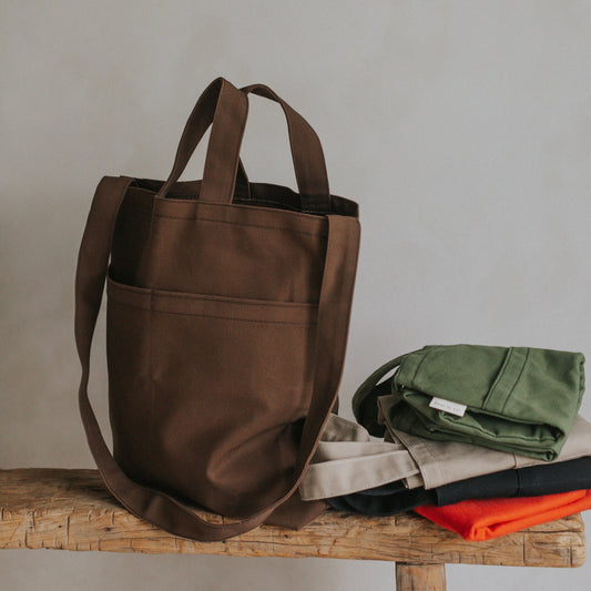 Double Pocket Tote Bag