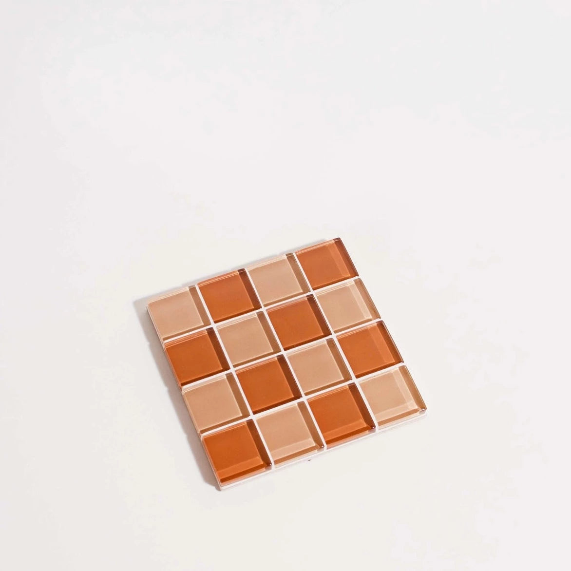 Glass Tile Coaster ~ Old Story