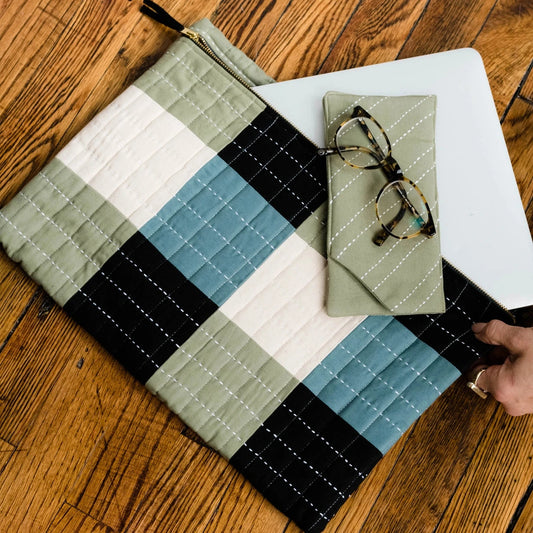 Laptop Case ~ Sage Checker