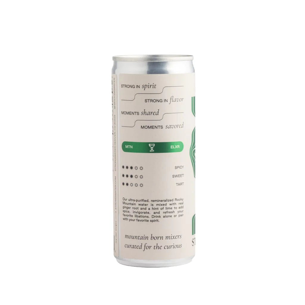 Sparkling Tonic ~ Ginger Beer (250 mL)