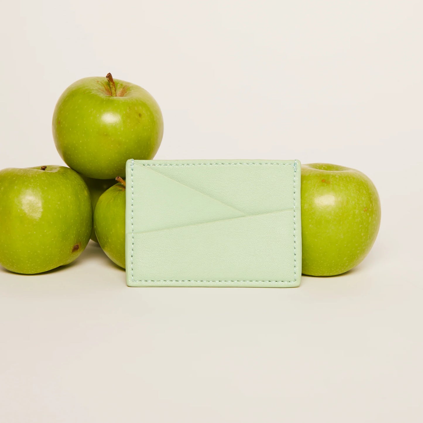 Apple Leather Puzzle Cardholder