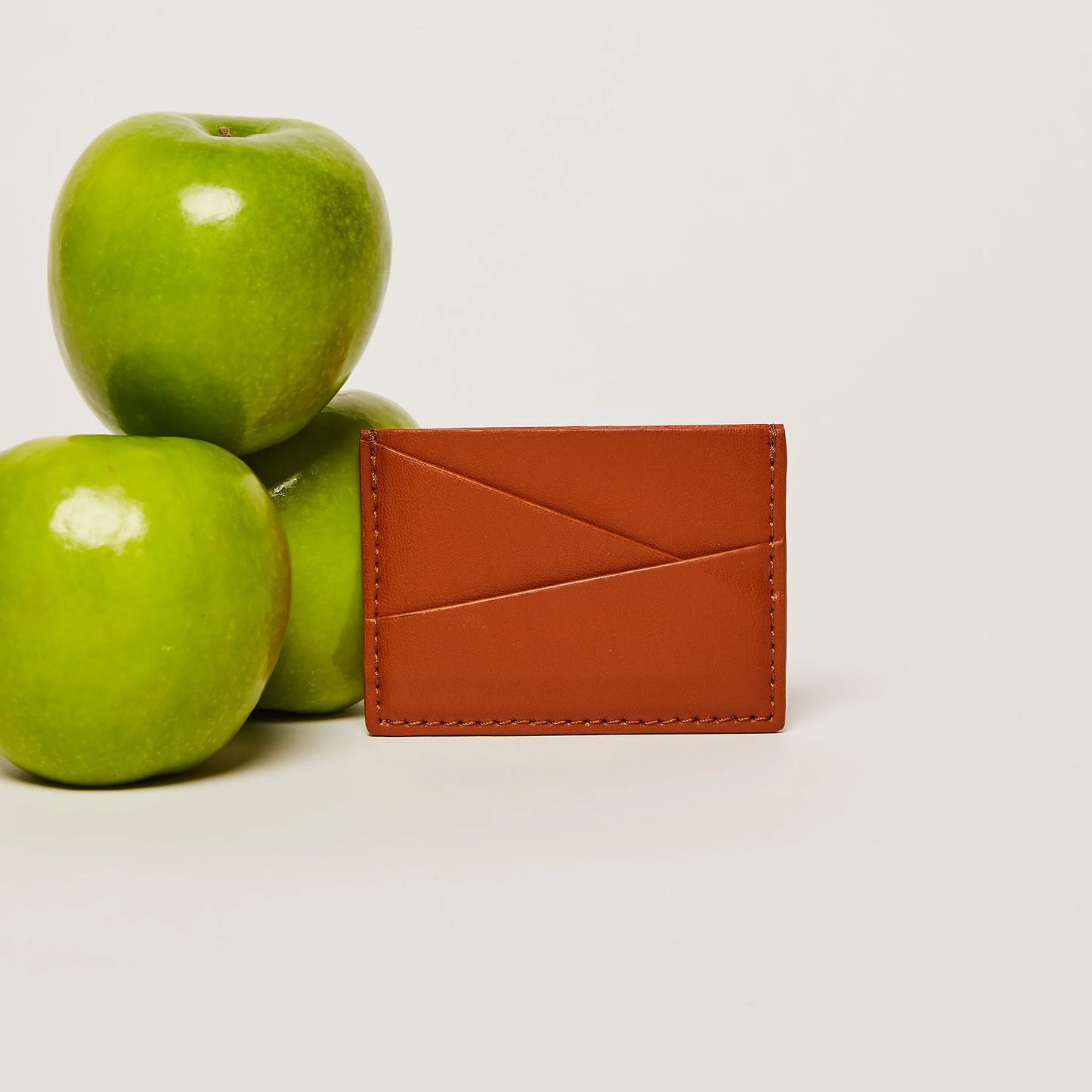 Apple Leather Puzzle Cardholder